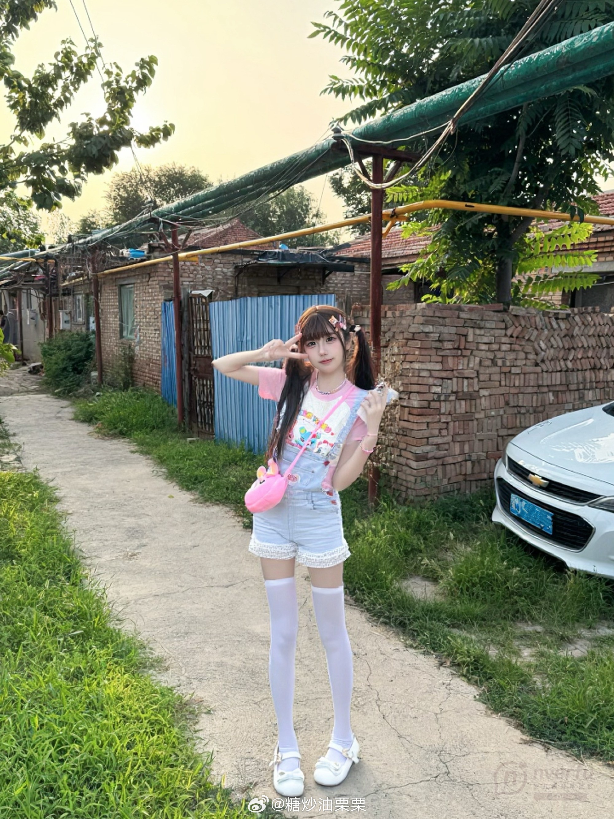 糖炒油栗 尝试一下女鹅服~今天是萌萌的栗，不