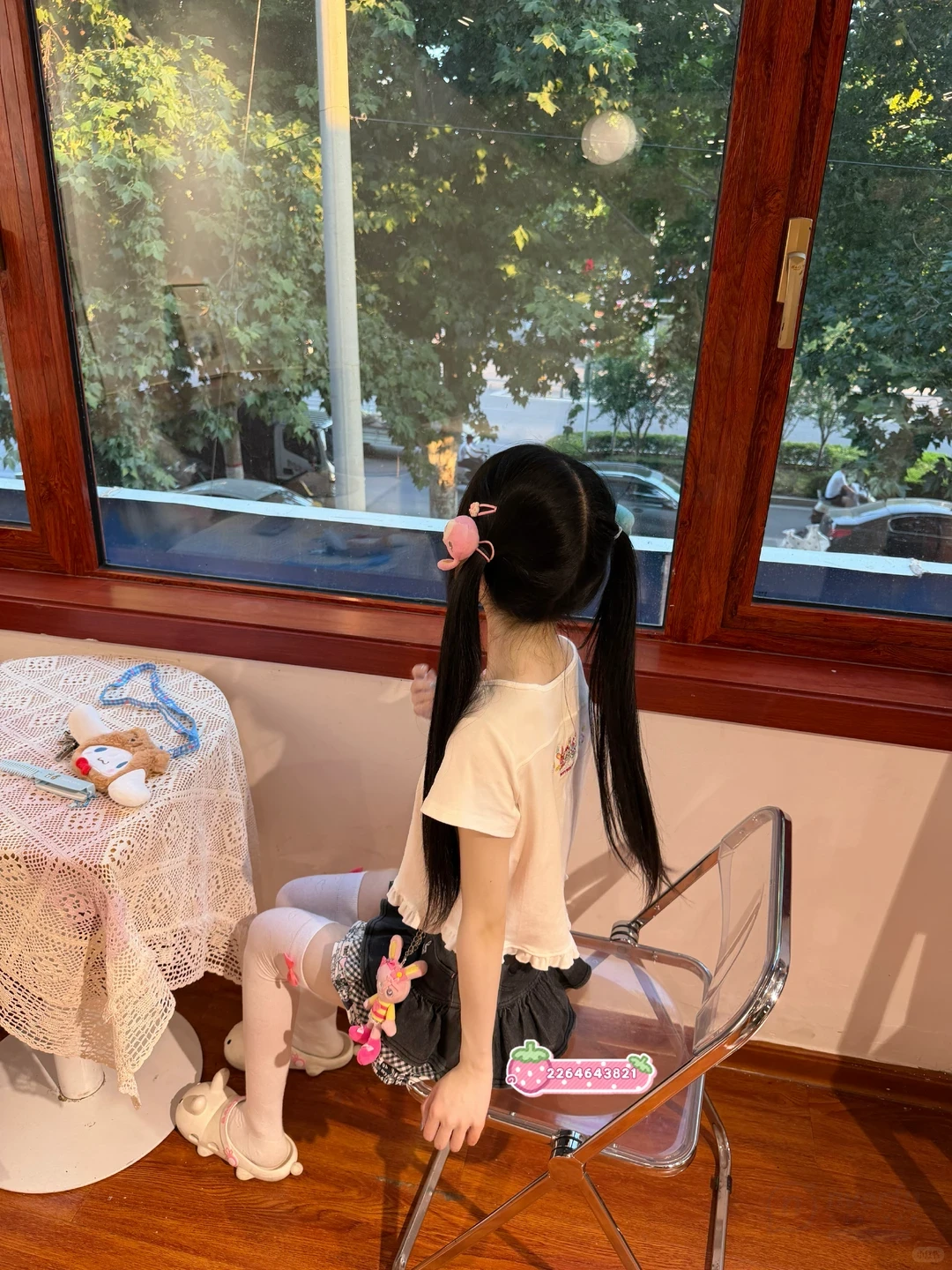 这一套女儿服真的萌~